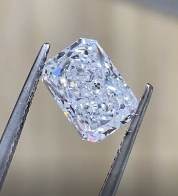 1ct Radiant Shape Εργαστήριο δημιουργήθηκε λευκό άχρωμο ως καλλιεργημένα CVD διαμάντια όλα τα σχήματα διαθέσιμα IGI πιστοποιημένο