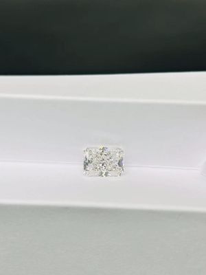 Μεγάλο μέγεθος πέτρα 5.3ct Radiant σχήμα Εργαστήριο Δημιουργήθηκε ως αναπτυγμένο ακατάλληλο για επεξεργασία CVD Διαμάντι IGI πιστοποιημένο εργοστάσιο απευθείας πώληση