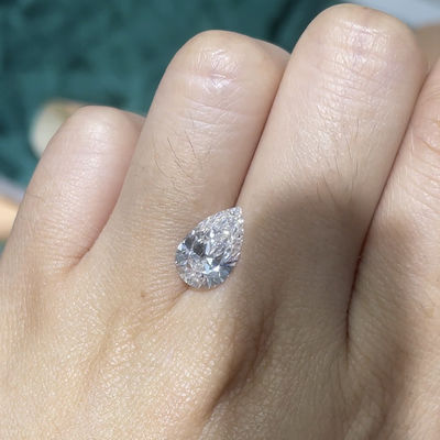 1-1.99Carat χαλαρό διαμάντι 10 αχλαδιών κατασκευασμένα εργαστήριο διαμάντια Mohs