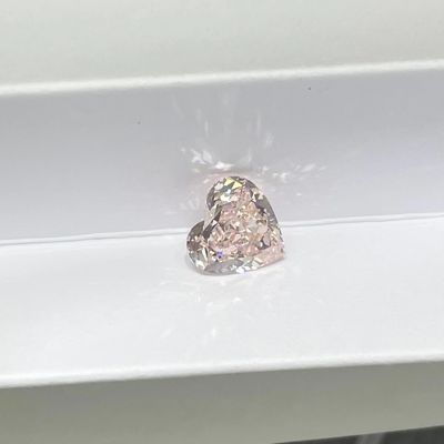 Χονδρικό Διαμάντια Συνθετικά Ροζ Εργαστήριο Μεγάλωσαν Διαμάντι Σχήμα Καρδιάς 1.78ct