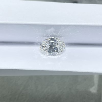 0.5ct Οβάλ Brilliant Cut D VS μικρού μεγέθους Εργαστήριο καλλιεργημένο διαμάντι IGI πιστοποιημένο