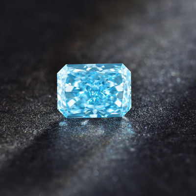 1-1.99Carat ακτινοβόλες χαλαρές διακοσμήσεις κοσμήματος διαμαντιών εργαστηρίων διαμαντιών μπλε
