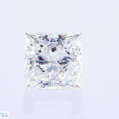 1-1.99ct Princess Cut IGI πιστοποιημένο εργαστήριο δημιουργήθηκε συνθετικό CVD διαμάντι εργοστάσιο απευθείας πώληση