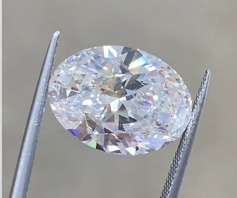 Οβάλ Εργαστήριο Δημιουργημένα Διαμάντια 1CT CVD D VVS1 Χαλαρό Διαμάντι Για Διακόσμηση Κοσμημάτων