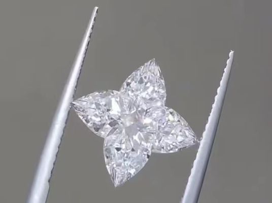 Λευκό Εργαστήριο Μεγάλωσαν Διαμάντια 4CT CVD LV Cut Loose Διαμάντι DEF VS1 Για διακόσμηση κοσμημάτων