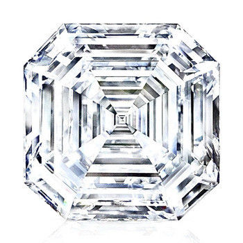 4.02CT Εργαστηριακά καλλιεργημένο CVD Diamond Asscher σχήμα E χρώμα για διακόσμηση κοσμημάτων