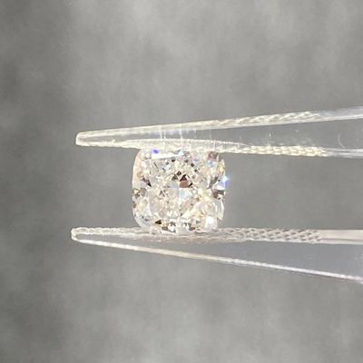 1.05CT τετραγωνικό μαξιλάρι κόψιμο εργαστηρίου δημιουργήθηκε λευκά διαμάντια F VVS2 CVD εργαστηρίου καλλιεργημένο διαμάντι